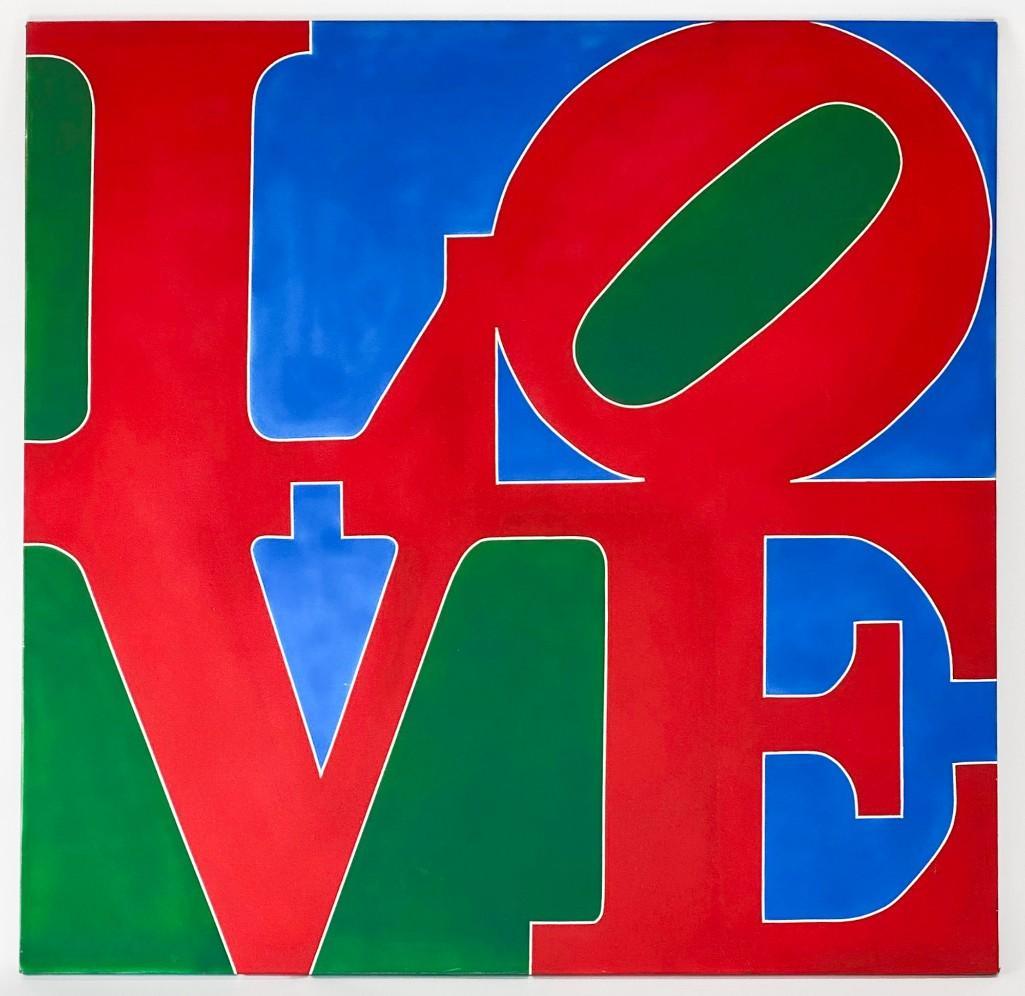 Attrib. Robert Indiana (1928-2018) Painting on Canvas (1 of 13)