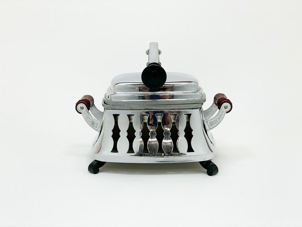 Star Rite Chrome Sandwich Toaster 1930s No. 526 (1 of 9)