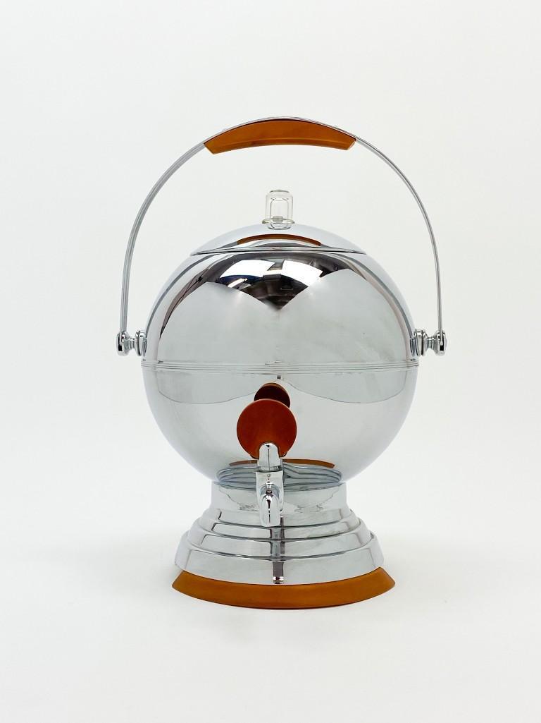 Manning Bowman Jubilee Chrome 20 Cup Coffee Maker 1940 (1 of 6)