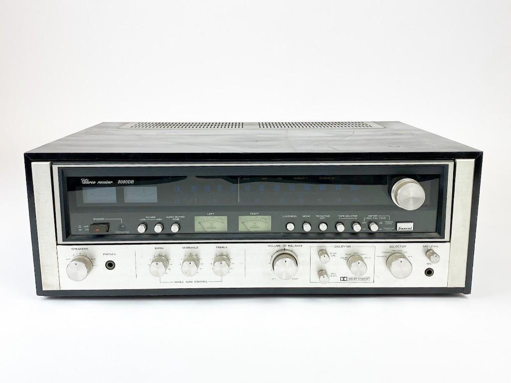 Sansui Stereo Receiver Model 8080DB (1 of 9)