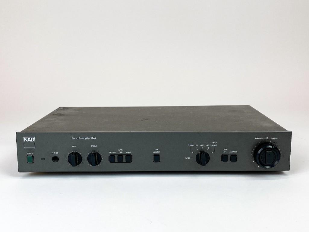 NAD Model 1240 Stereo Preamplifier (1 of 8)