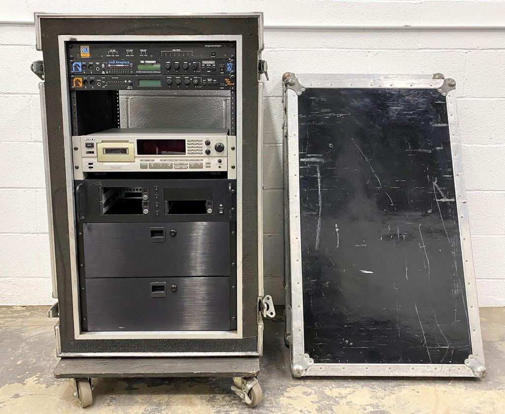 47 Inch DB Sound Rolling Rack Unit Case (1 of 15)