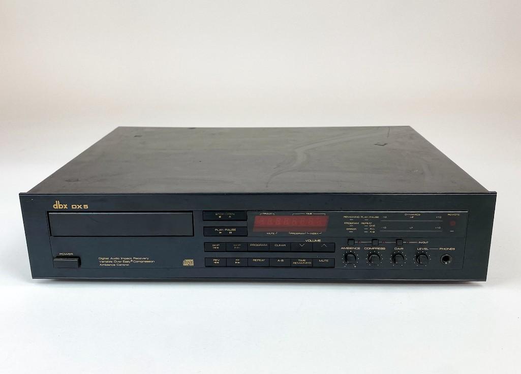 DBX Model DX5 CD Player (1 of 9)