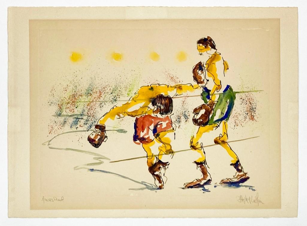 Signed Stephen L. Artists Proof Boxing Match (1 of 7)