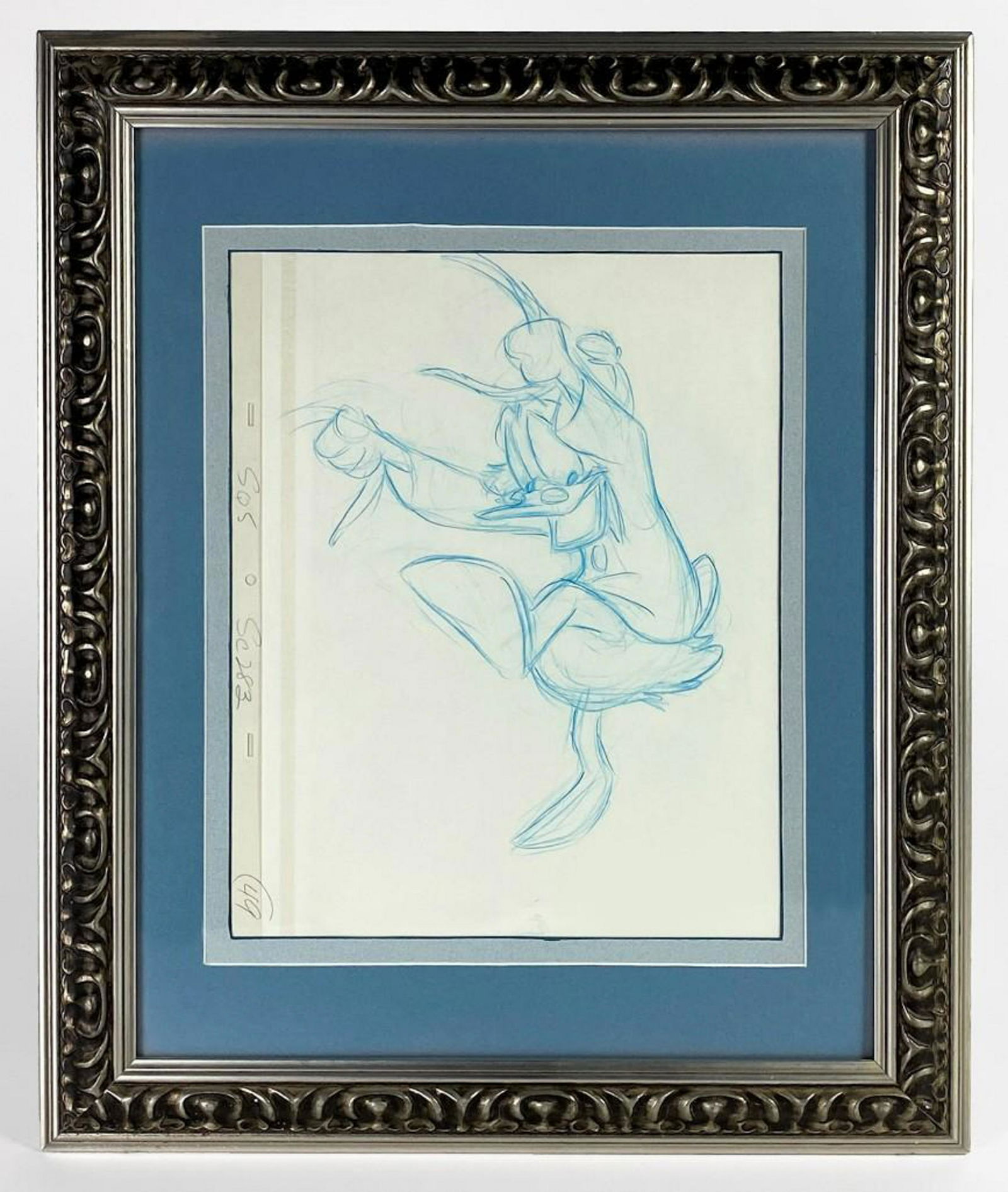 Original Disney Mickey's Christmas Carol Scrooge Production Drawing (1 of 5)