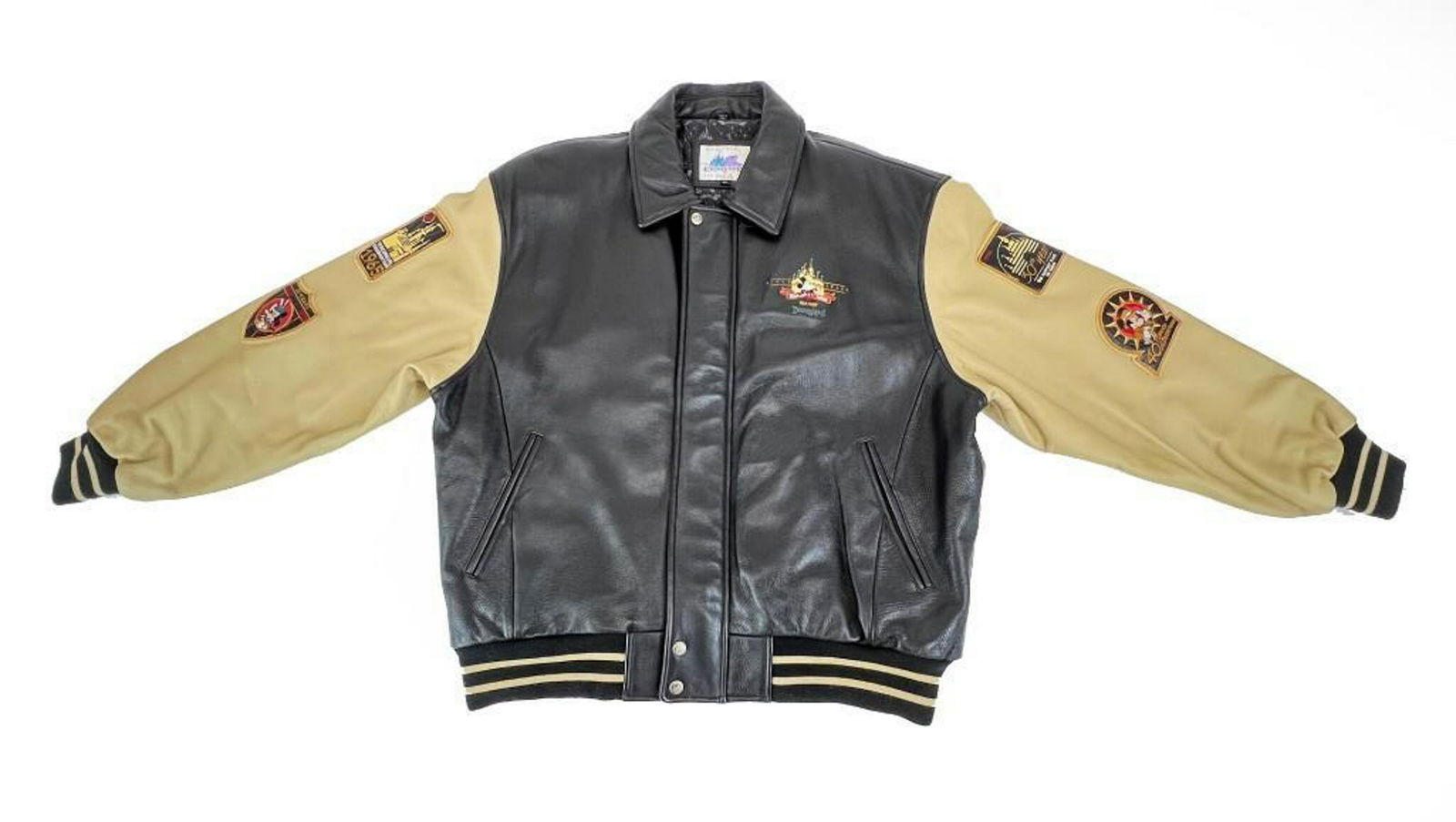 Disneyland 50th Anniversary Leather Jacket XL (1 of 15)