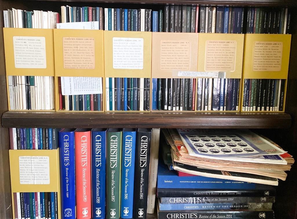 Lot Christie's Robinson Lowe, Sotheby's Philatelic & Art Auction Catalogs & Life/Esquire Magazines (1 of 10)