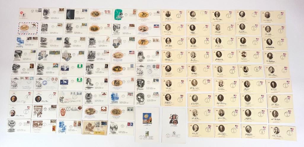 Lot of Assorted Commemorative Envelopes with Attached Stamps (1 of 8)