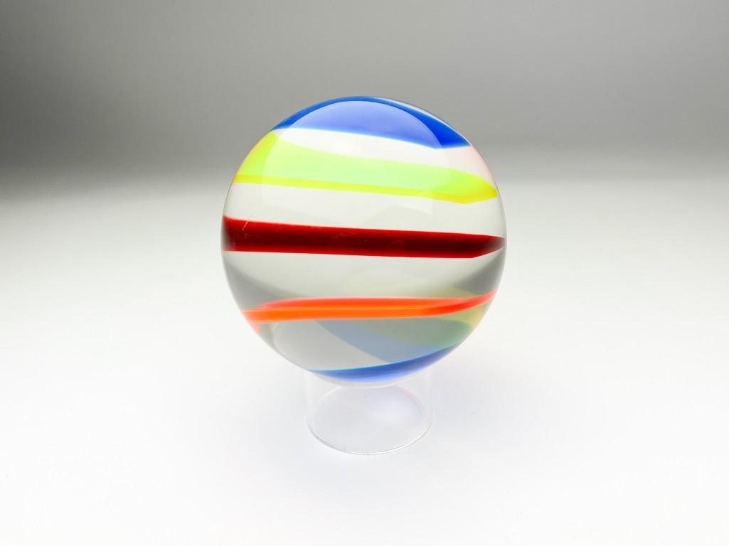 Vasa Velizar Mihich (b. 1933) Signed Sphere Lucite Sculpture (1 of 12)