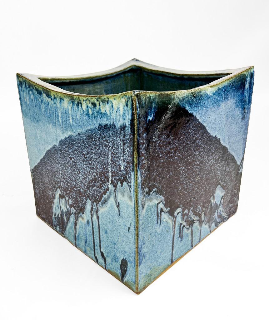 Eric O'Leary Studio Pottery Glazed Slab Planter (1 of 10)