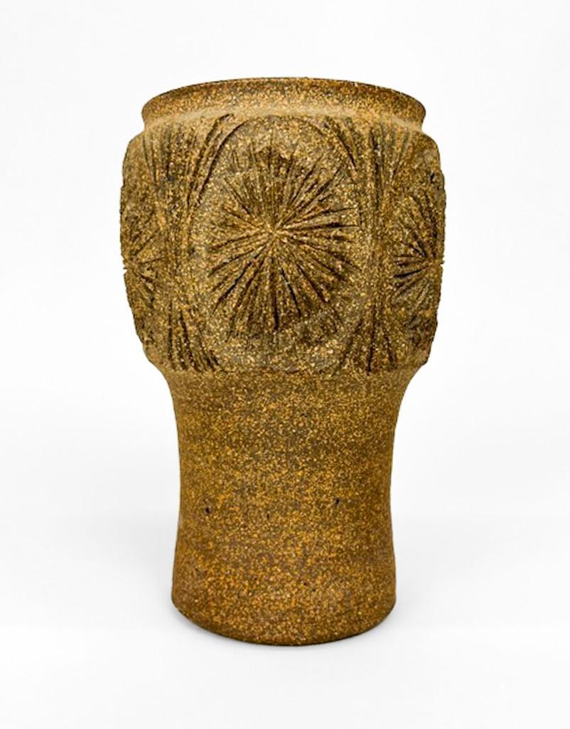 David Cressey Robert Maxwell Signed Studio Pottery Starburst Vase (1 of 11)