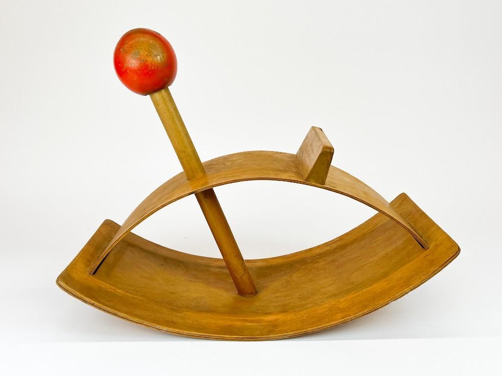 Gloria Caranica (b. 1931) Rocking Beauty Hobby Horse for Creative Playthings, Inc. (1 of 6)