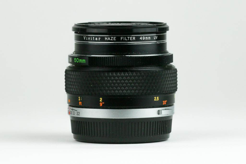 Olympus OM-System Zuiko Auto-Macro 50mm f/3.5 Lens No. 124754 (1 of 8)