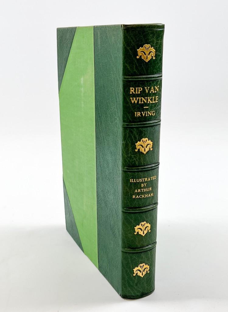 1907 Rip Van Winkle by Washington Irving Illus. Rackham Antique Book (1 of 14)