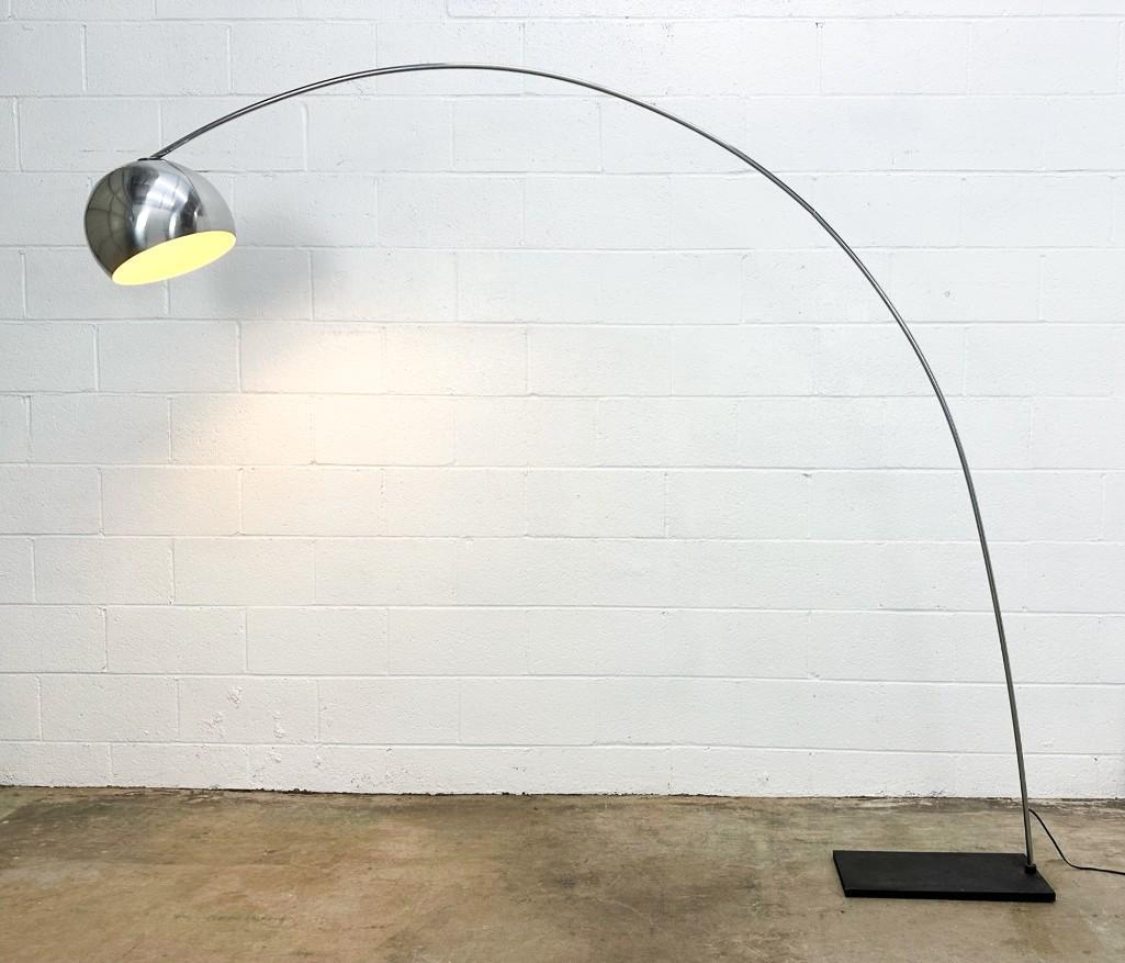 Vintage Arc Chrome Floor Lamp (1 of 10)
