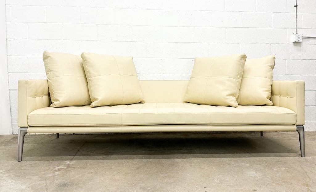 Philippe Starck Leather Volage Sofa For Cassina (1 of 20)