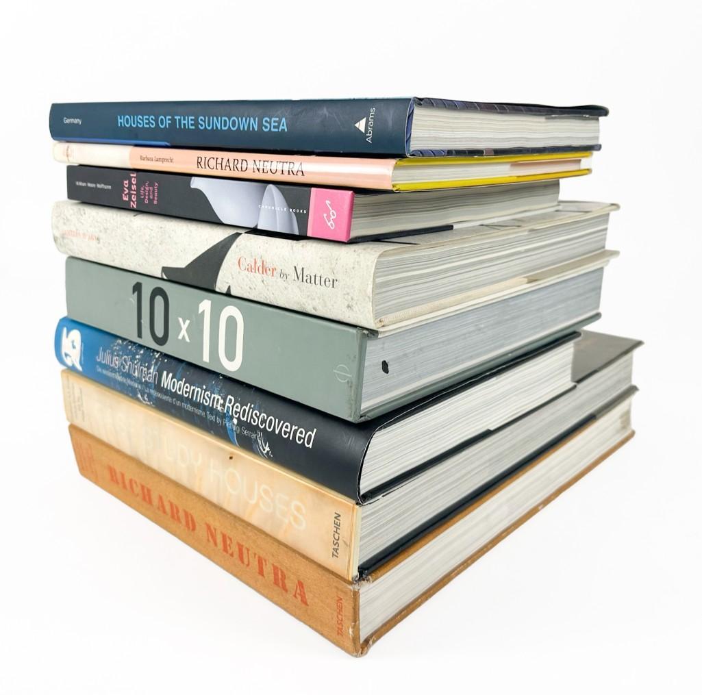 Lot of 8 Design Art Books Neutra Case Study Taschen Shulman Calder Zeisel 10x10 (1 of 20)