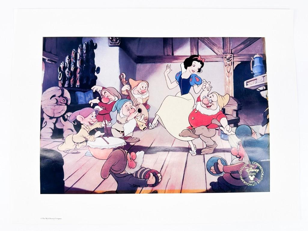 Disney Snow White Commemorative Lithograph 1994 (1 of 3)
