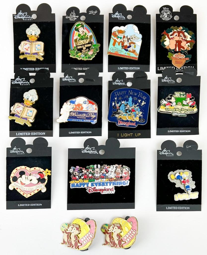 Lot of 13 Assorted Holidays Enamel Pins (1 of 13)