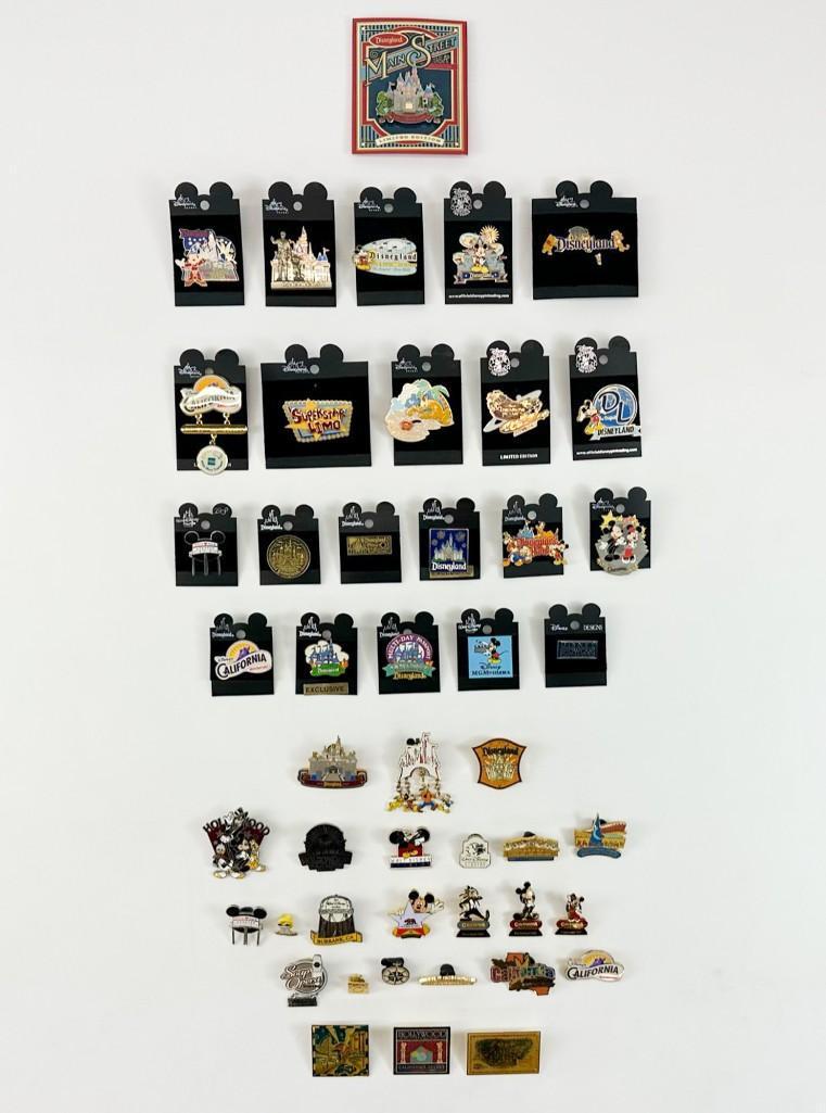 Lot of 47 Disney Enamel Pins Disneyland Walt Disney Studios MGM Animation Hollywood (1 of 8)