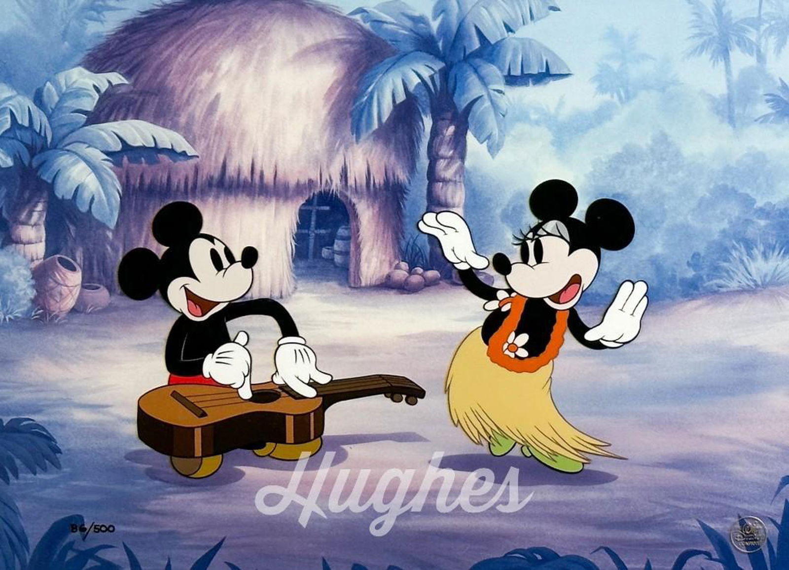 Disney - アートです♪ Mickey and Minnie in Hawaii セル画 Disney Mickey and Minnie in Hawaii - 13