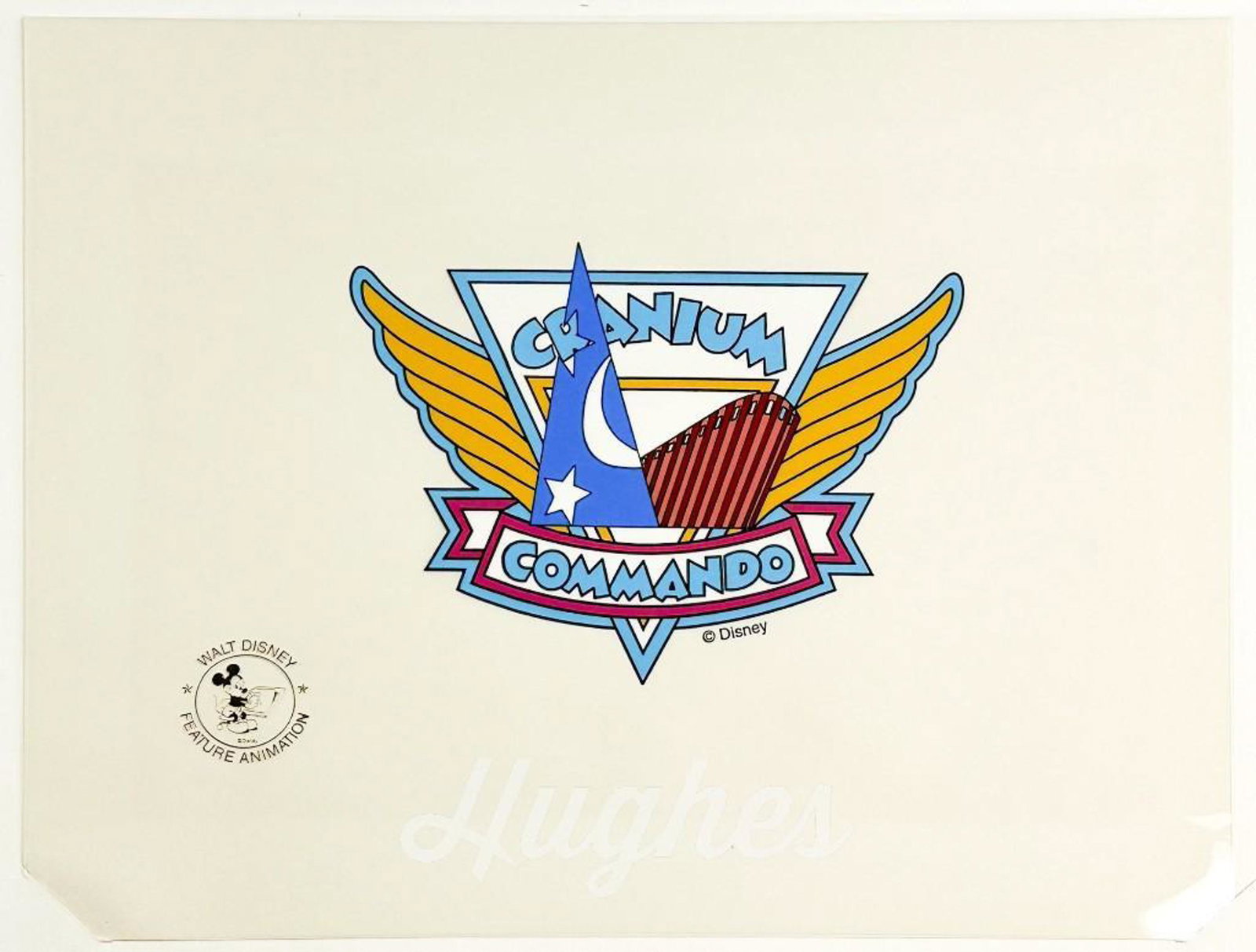 Roy E. Disney Animation Building Cranium Commando Animation Cel (1 of 2)