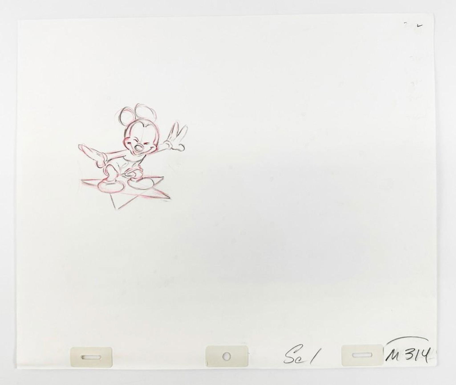 Original Disney Mickey Mouse Production Drawing (1 of 2)