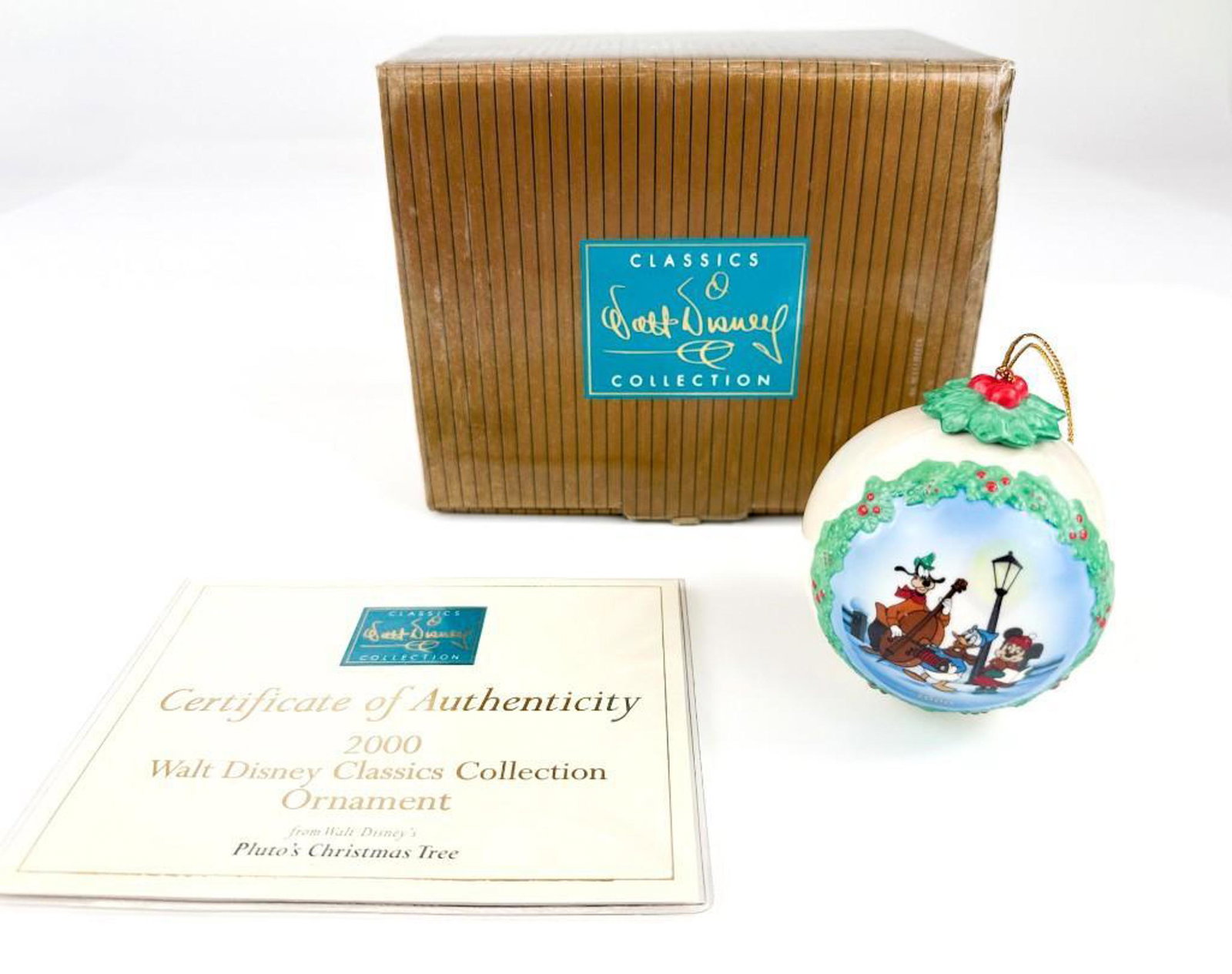 WDCC Disney 2000 Ornament w/ Box & COA (1 of 11)