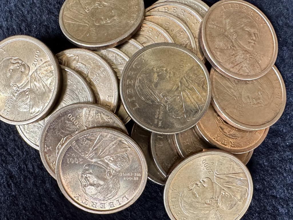(20) Sacagawea $1 Coins Assorted Dates (1 of 1)