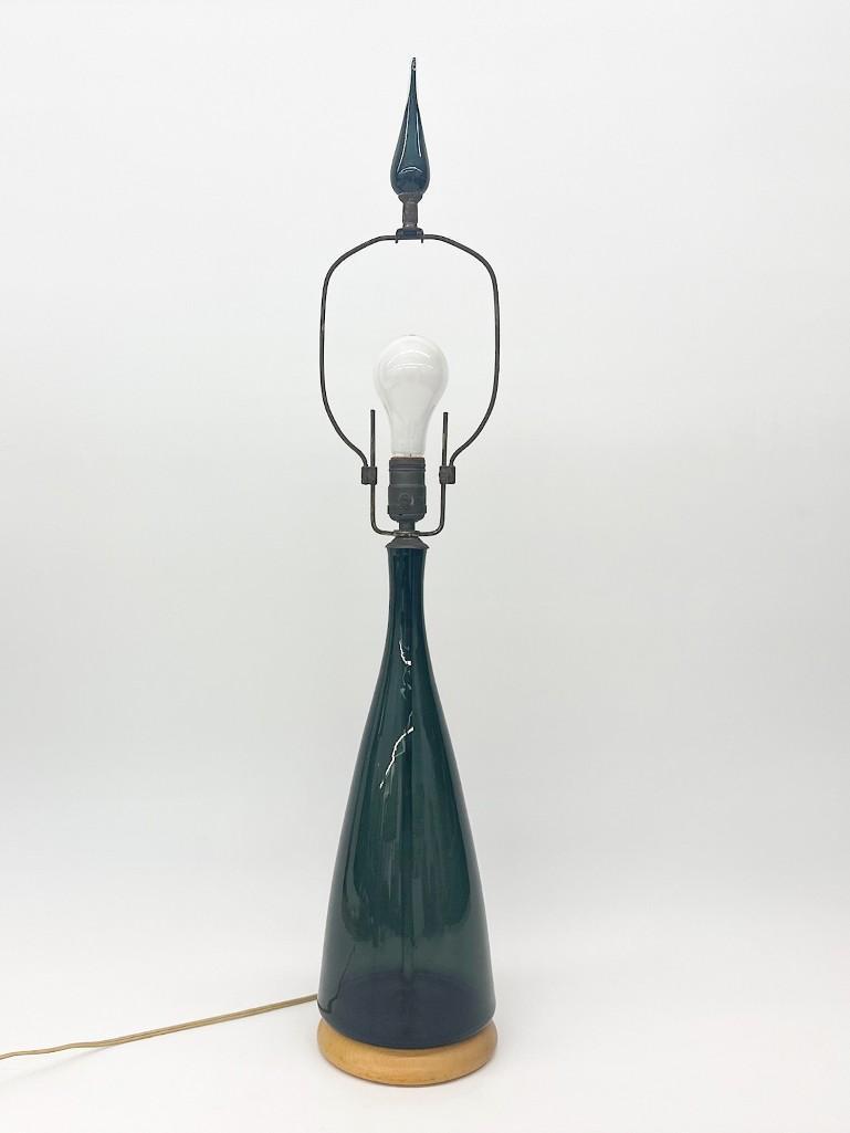 Blenko Glass Table Lamp
