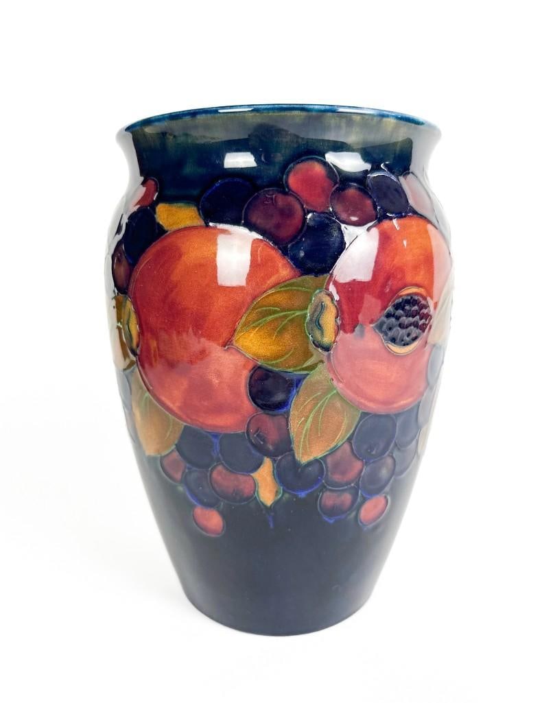 William Moorcroft (1872-1945) Art Pottery Vase Pomegranate Pattern (1 of 7)