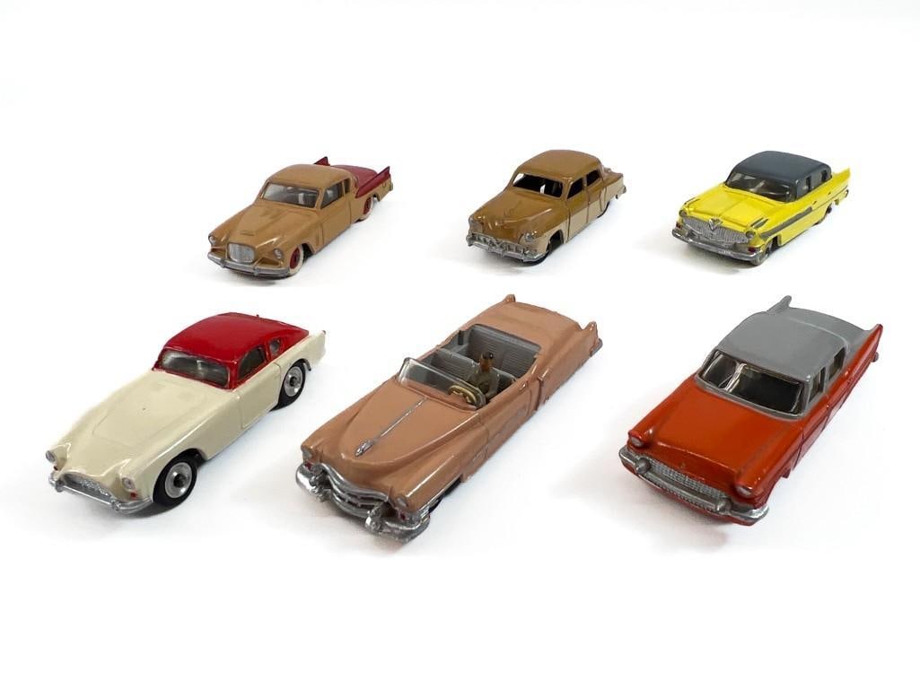 6 Pc Lot Dinky Toys Cars American Sedans (1 of 19)