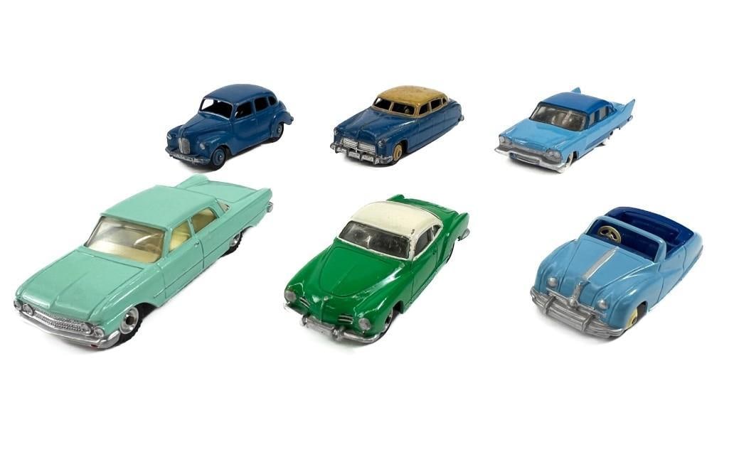 6 Pc Lot Dinky Toys Cars American Sedans (1 of 20)