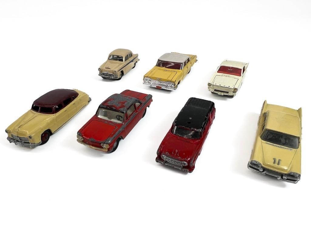 7 Pc Dinky Toys 7 American Cars (1 of 6)