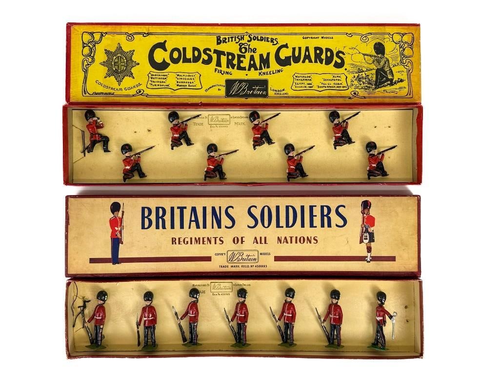 Lot of 2 Britains Sets Coldstream Guards #120 (1 of 6)
