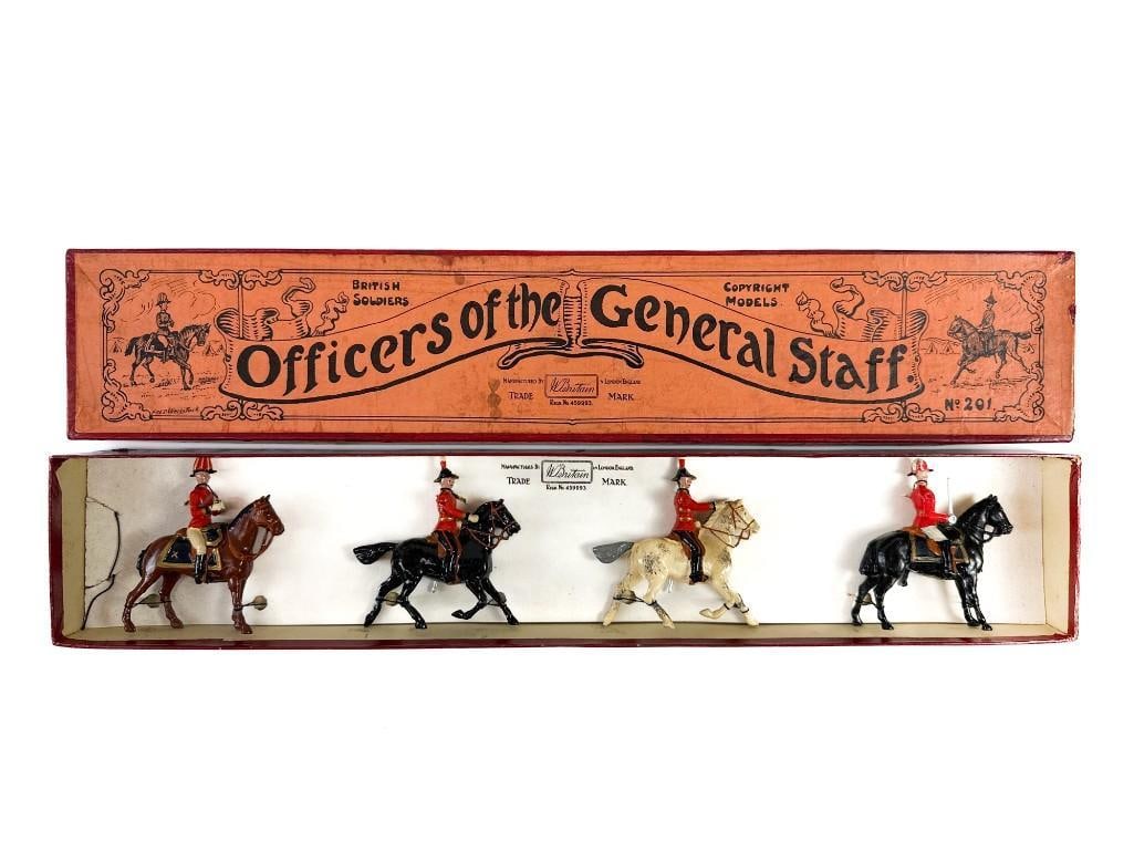 Britains Set Staff Officers #201 (1 of 5)