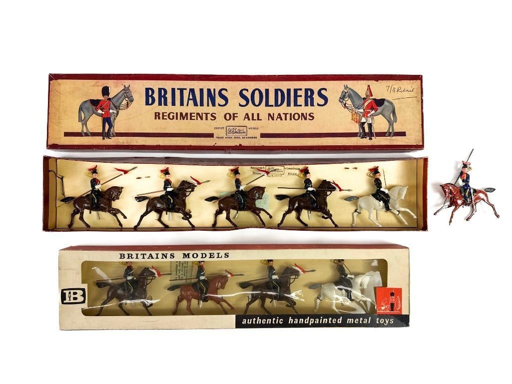 Lot of 2 Britains Sets The 16th/5th Lancers #33 (1 of 6)