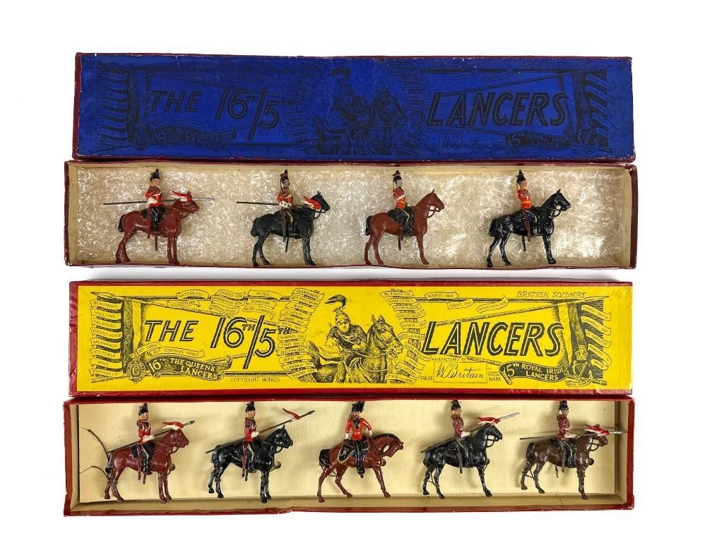 Lot of 2 Britains Sets The 16th/5th Lancers #33 (1 of 6)