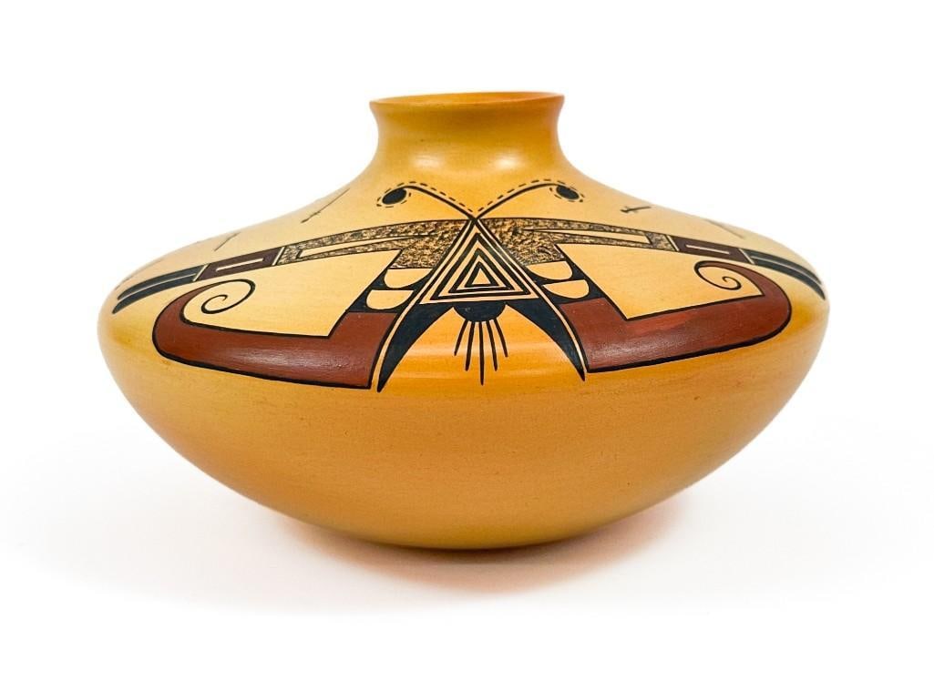 Mark Tahbo (Hopi-Tewa, 1958-2017) Pueblo Ceramic Vessel Vase (1 of 7)