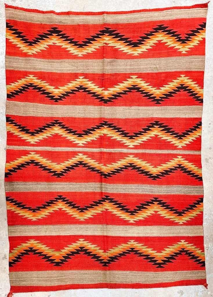 Navajo Weaving Blanket or Rug 6 ft 5 in x 4 ft 5 in (1 of 2)