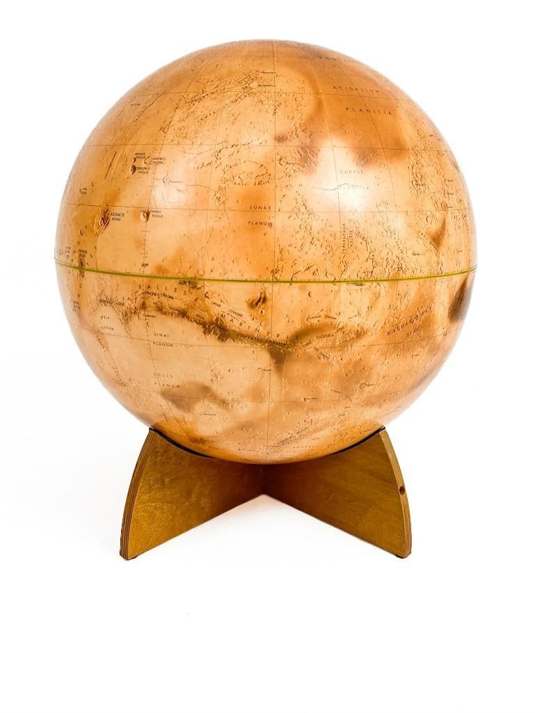 16 Inch Visual Relief Mariner 9 Mars Globe, First Edition (1 of 12)