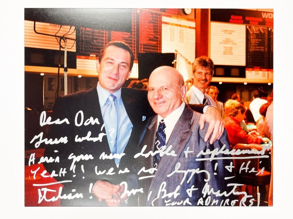 Don Rickles Estate: Lot of 27 Celebrity Photographs Robert De Niro Signature: Lot of 27 Don Rickles celebrity photographs. Most prints are on chromogenic photographic paper, and few are on inkjet paper. Celebrities include Halle Berry, Barbara Walters, Willie Nelson, Regis Phil