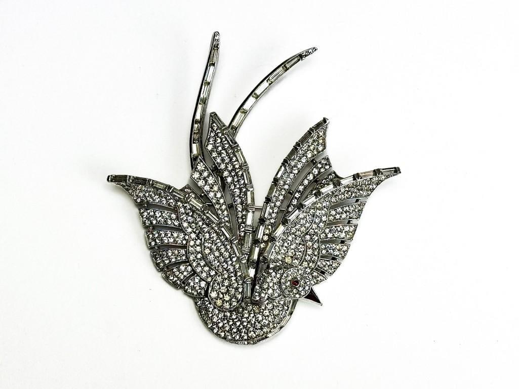 Magnificent Vintage Trifari Bird Brooch (1 of 6)