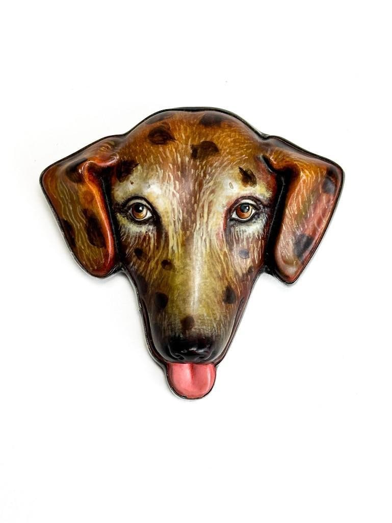 Sergio Bustamante Signed Brooch Pendant Dog (1 of 4)