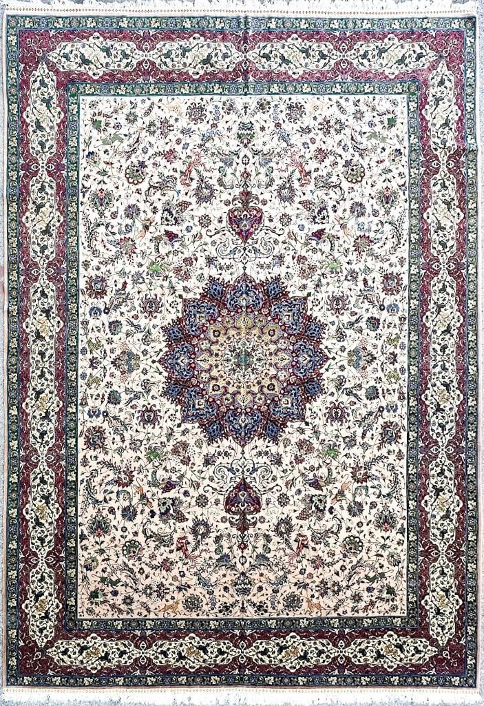Vintage Tabriz Persian Rug 8' X 12' (1 of 15)