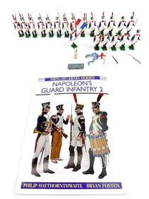 Lot of CBG Napoleon's Guard 20 Figures and Men At Arms Series