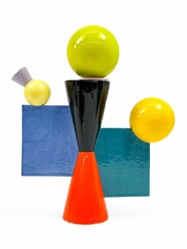 Peter Shire (b. 1947) Ceramic Abstract Teapot Sculpture