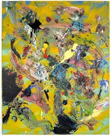 Michael Hunt (b. 1969) Oil on Canvas, Abstract