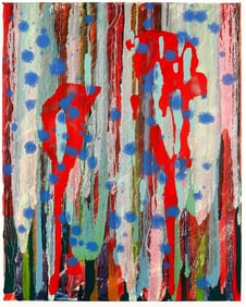 Michael Hunt (b. 1969) Oil on Canvas, Abstract