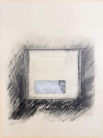 Kusler: Signed Watson, Mixed Media on Paper, Abstract, 1979